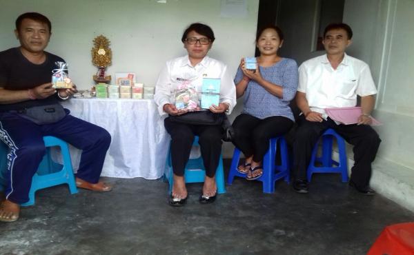 Kunjungan ke  UMKM Sekar Wangi Desa Apuan Susut Bangli