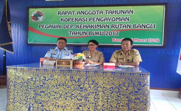 RAT Koperasi Rutan Bangli