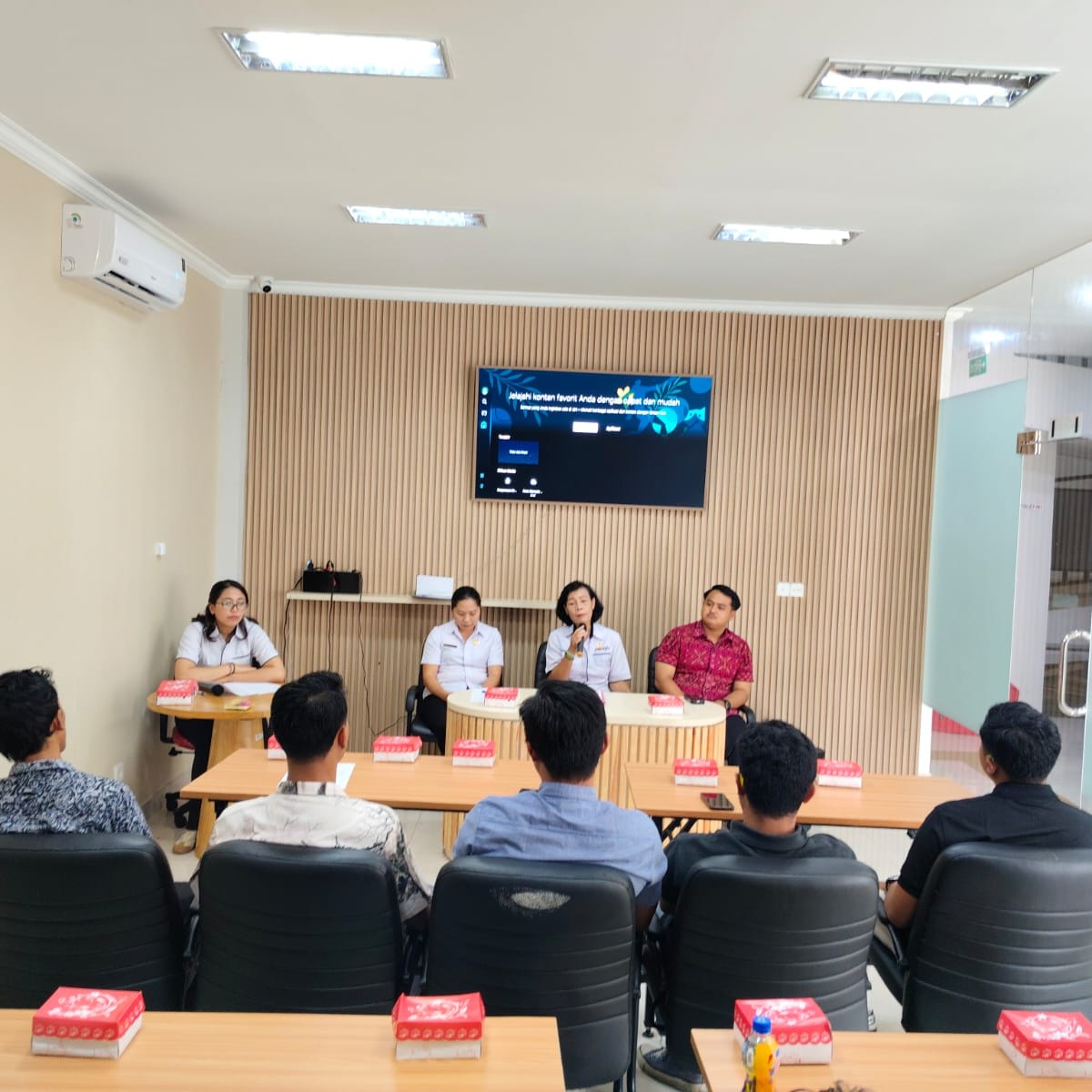 Pembukaan pelatihan Barista bg masyarakat dan pelaku ukm di bangli