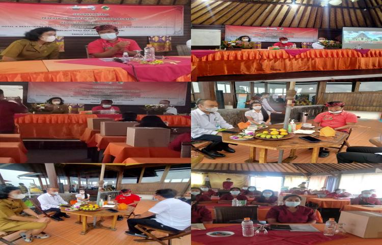 Bapak Bupati memberikan arahan kebijakan umum pemda dalam pelaksanaan Diklat Akuntansi Koperasi 