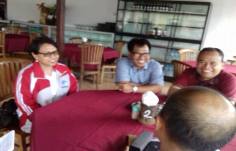 Bupati Bangli didampingi Plt. 