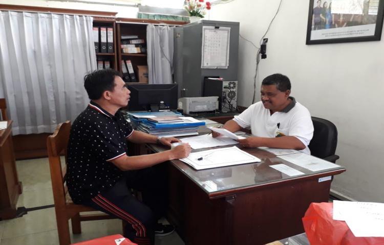 Koordinasi Bid. Pemberdayaan UMKM ke Dinas Koprasi UKM Provinsi Bali perihal Pameran Smesco