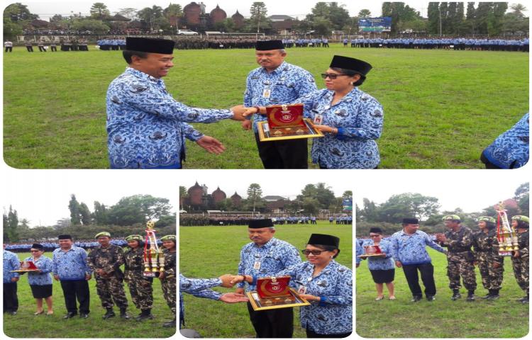 Pemerintah Kabupaten Bangli Terima Penghargaan KUR 