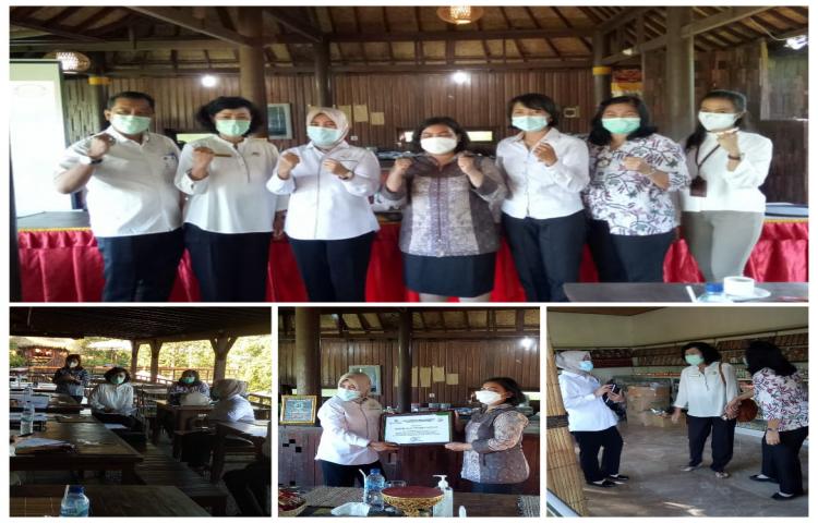 Rakor forum koordinasi pemeriksaan dan pengawasan kepesertaan BPJS Kesehatan kab Bgl yg fiketuai o ibu kajari Bangli. hadir kep bpjs kesehatan kelungkung. kep bpjs kes cbg bsngli. dinas kop. dinas PTSP