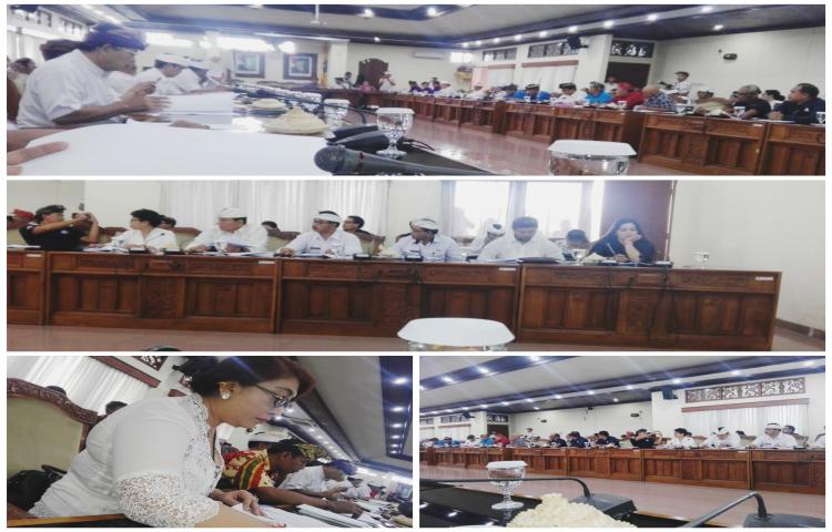 Rapat Pembahasan Raperda Ketenaga kerjaan di Kantor DPRD Provinsi Bali