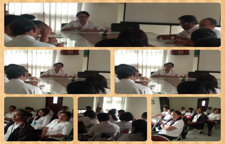 rapat awal tahun asn dinas koperasi UMKM Nakertrans 
